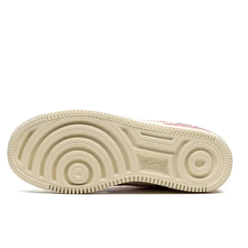 Nike Air Force 1 Shadow dames sneaker | Creme - Roze - Afbeelding 4