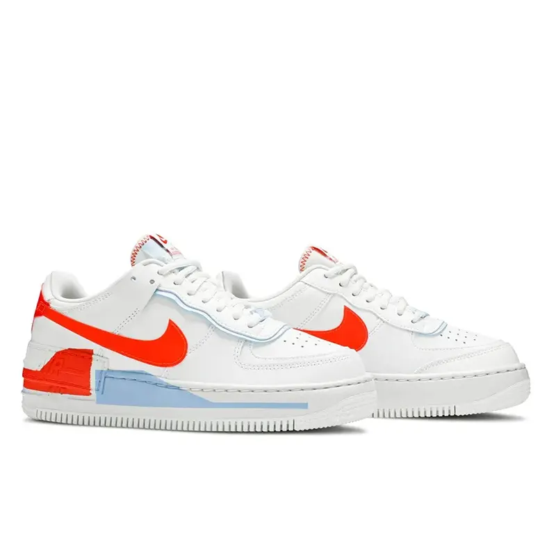 Nike Air Force 1 Shadow SE Team Orange dames sneaker - Afbeelding 2