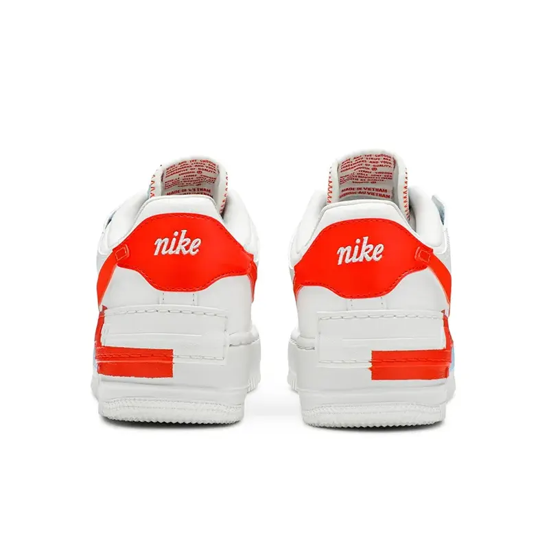 Nike Air Force 1 Shadow SE Team Orange dames sneaker - Afbeelding 4