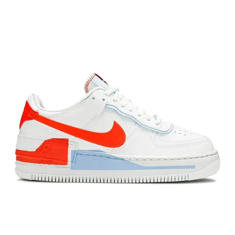 Nike Air Force 1 Shadow SE Team Orange dames sneaker