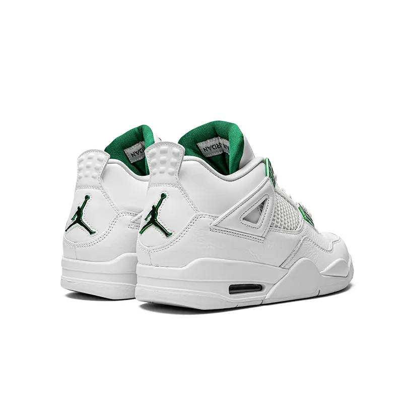 Nike Air Jordan 4 Retro Metallic Green dames sneaker - Afbeelding 3
