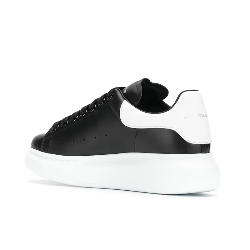 Alexander McQueen Oversized dames sneaker | Zwart - Wit - Afbeelding 3